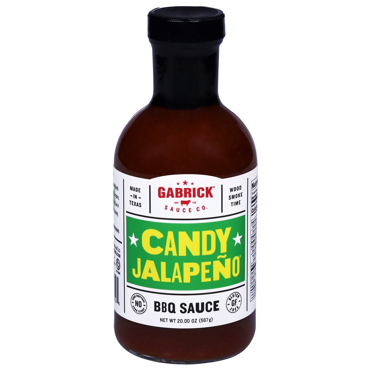 slide 1 of 1, Gabrick Sauce Co. Candy Jalapeno BBQ Sauce 20.00 oz, 20 oz