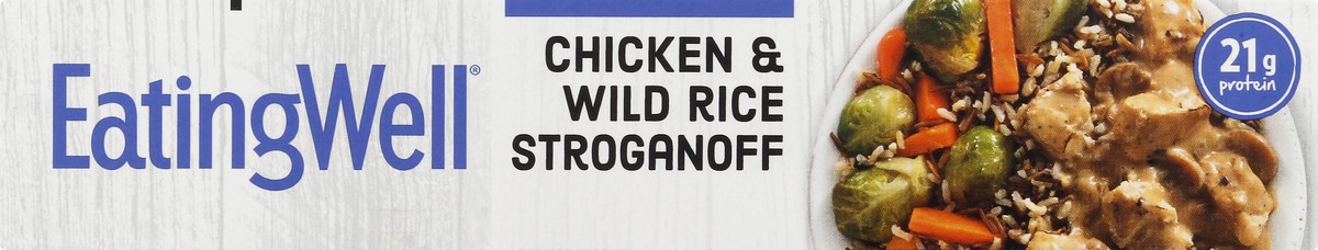 slide 5 of 13, Eating Well Chicken & Wild Rice Stroganoff, 10 oz