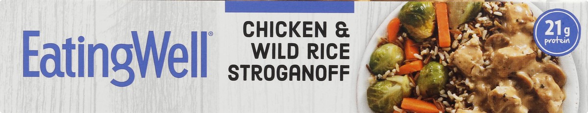 slide 11 of 13, Eating Well Chicken & Wild Rice Stroganoff, 10 oz