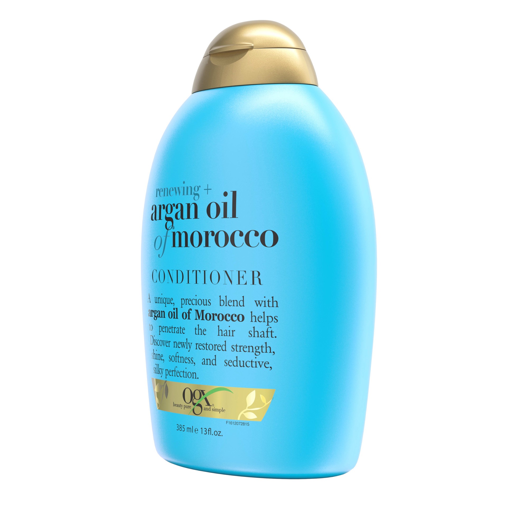 slide 9 of 9, OGX Renewing + Argan Oil of Morocco Conditioner, Repair Conditioner & Argan Oil Helps Strengthen & Repair Dry, Damaged Hair, Paraben-Free, Sulfate-Free Surfactants, 13 fl. oz, 385 ml