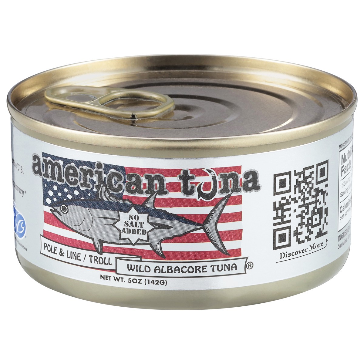 slide 4 of 4, American Tuna Wild Albacore - 6 oz, 1 ct