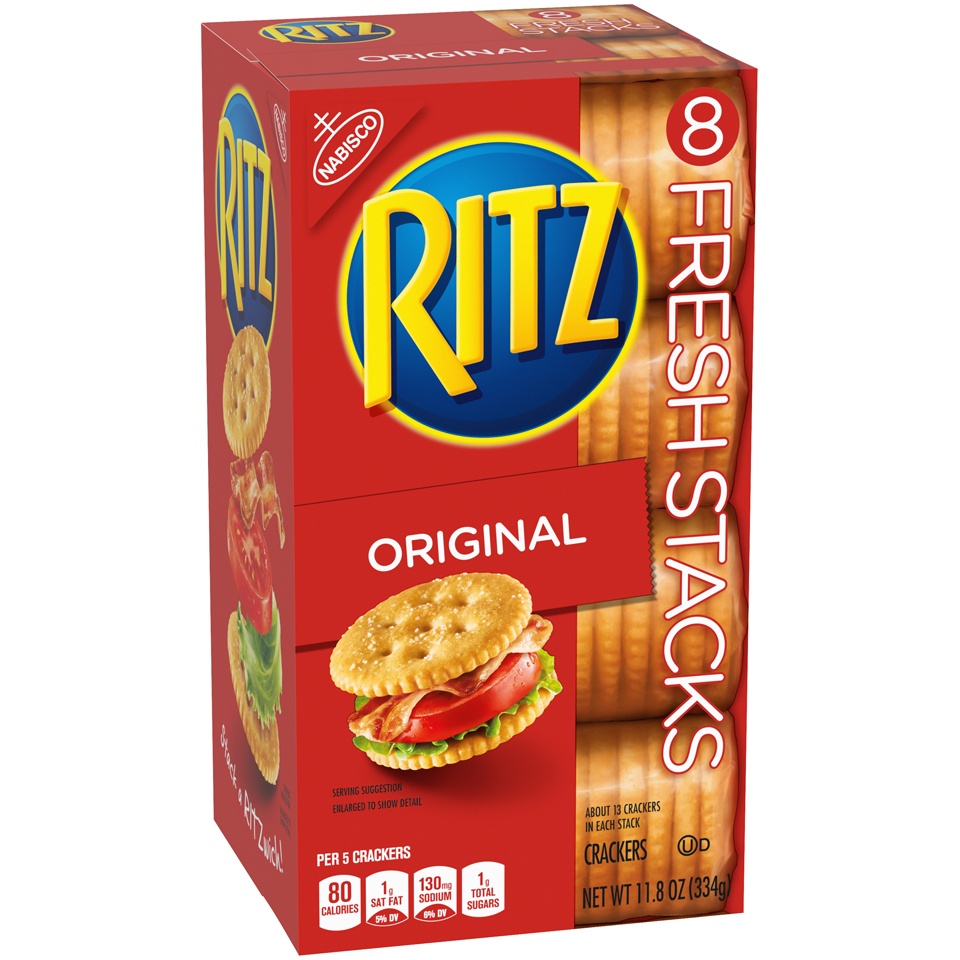 slide 3 of 9, Ritz Original Crackers Fresh Stacks, 11.8 oz