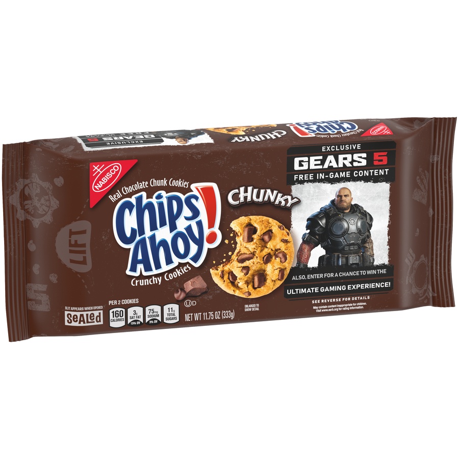 Chips Ahoy! Chunky Chocolate Chip Cookies 11.75oz 11.75 oz Shipt