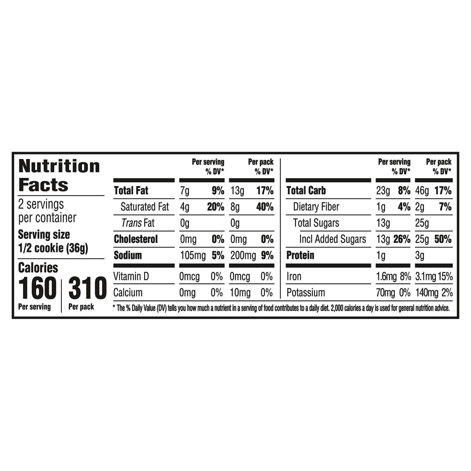 slide 2 of 11, CHIPS AHOY! Big Chewy Chocolate Chip Cookies, Chocolatey Brownie, 2.5 oz (1 Cookie Per Pack), 2.5 oz