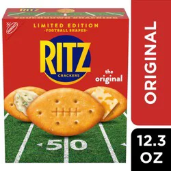 Nabisco Ritz Ritz Crackers Original, Football Shapes, Limited Edition
