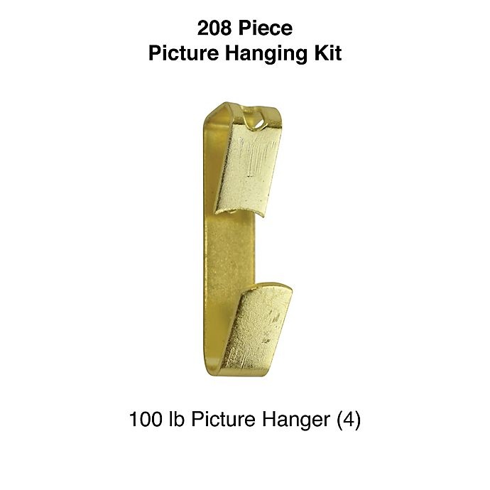 slide 2 of 10, SALT Picture Hanging Kit, 208 ct