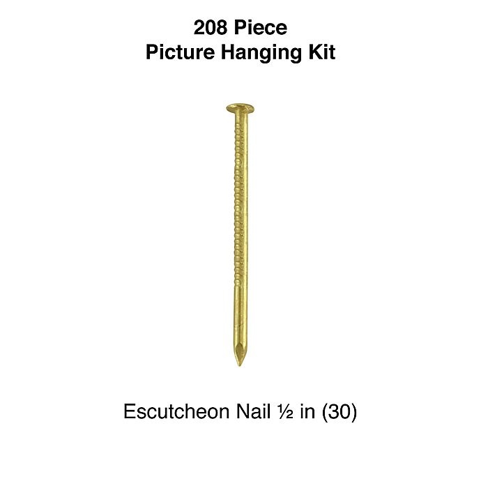 slide 4 of 10, SALT Picture Hanging Kit, 208 ct