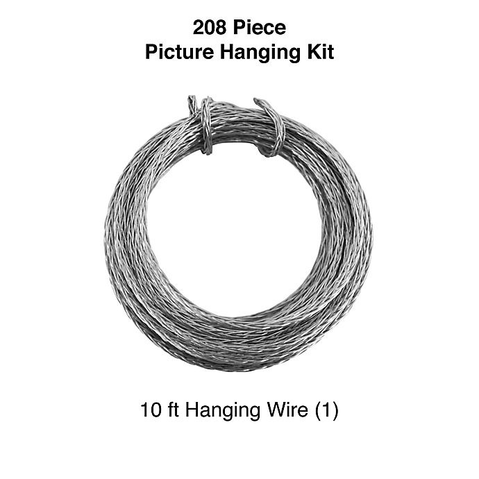 slide 8 of 10, SALT Picture Hanging Kit, 208 ct