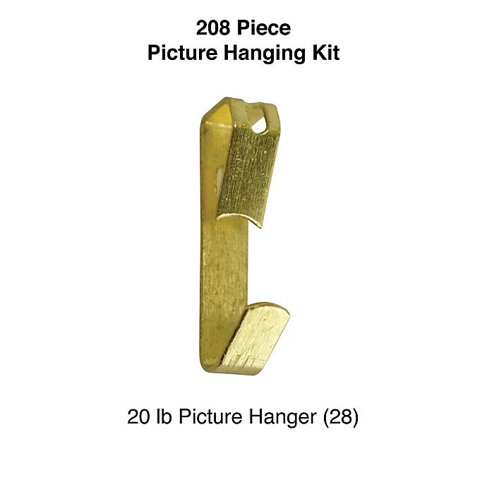 slide 9 of 10, SALT Picture Hanging Kit, 208 ct