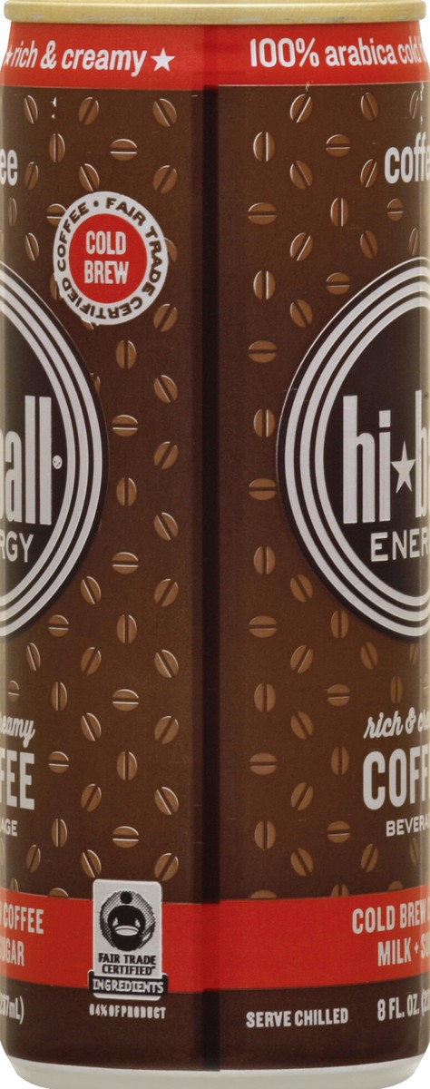 slide 4 of 4, Hiball Coffee Beverage 8 oz, 8 oz