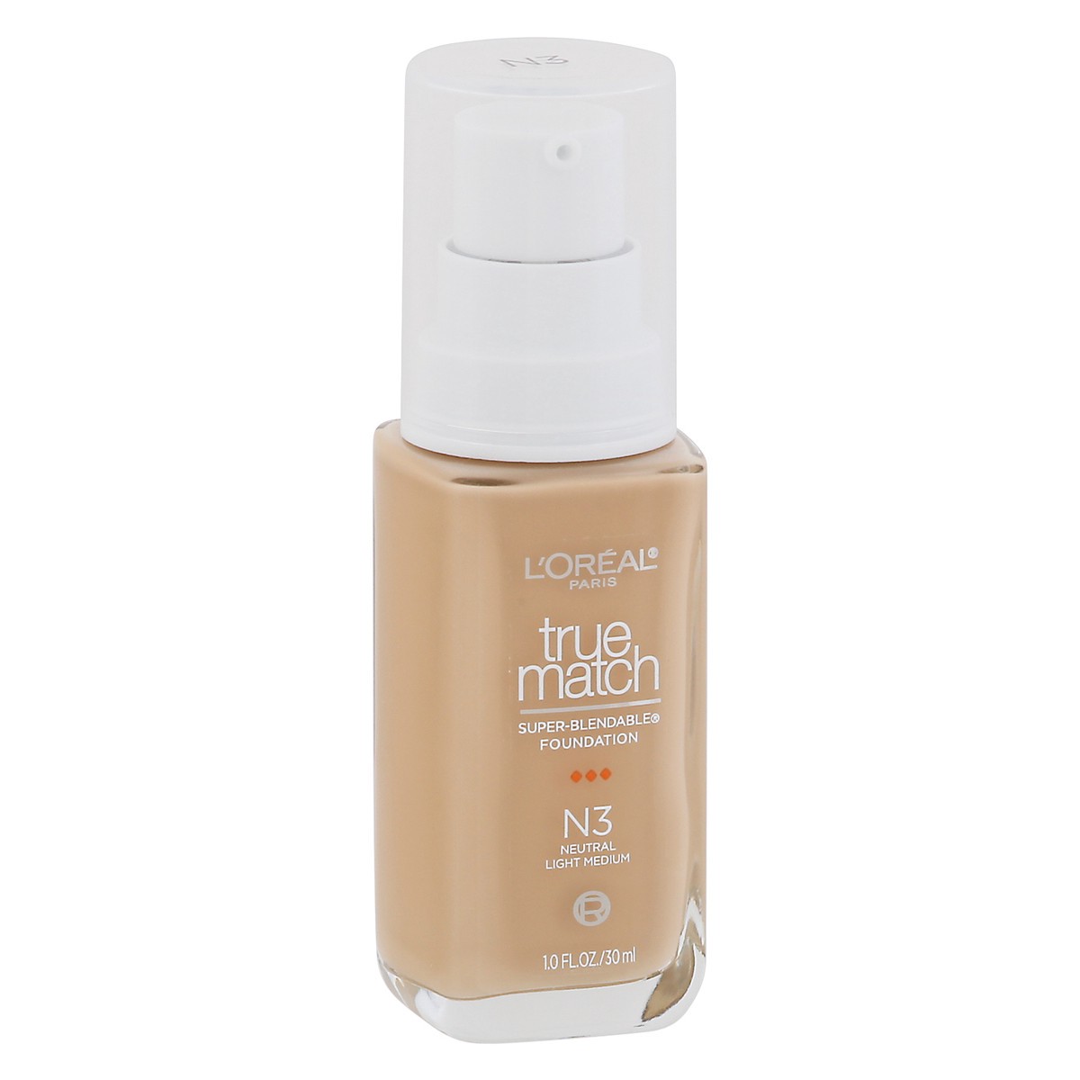 slide 2 of 9, L'Oréal True Match Neutral Light Medium N3 Super-Blendable Foundation 1.0 fl oz, 1 fl oz