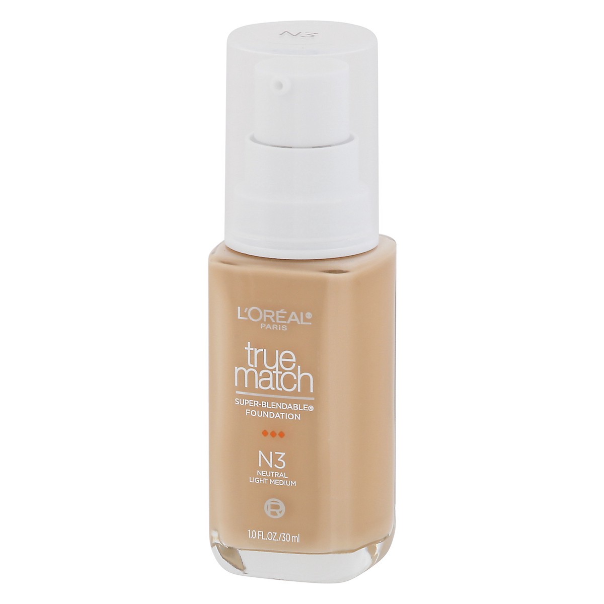 slide 5 of 9, L'Oréal True Match Neutral Light Medium N3 Super-Blendable Foundation 1.0 fl oz, 1 fl oz