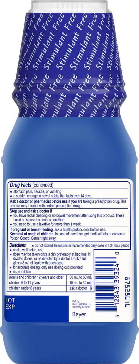 slide 9 of 9, Phillips' Milk Of Magnesia Wild Cherry Saline Laxative 12 oz Bottle, 12 oz