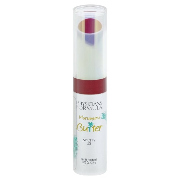 slide 1 of 2, Physician's Formula Murumuru Butter Lip Cream SPF 15 - Maroon, 1 ct