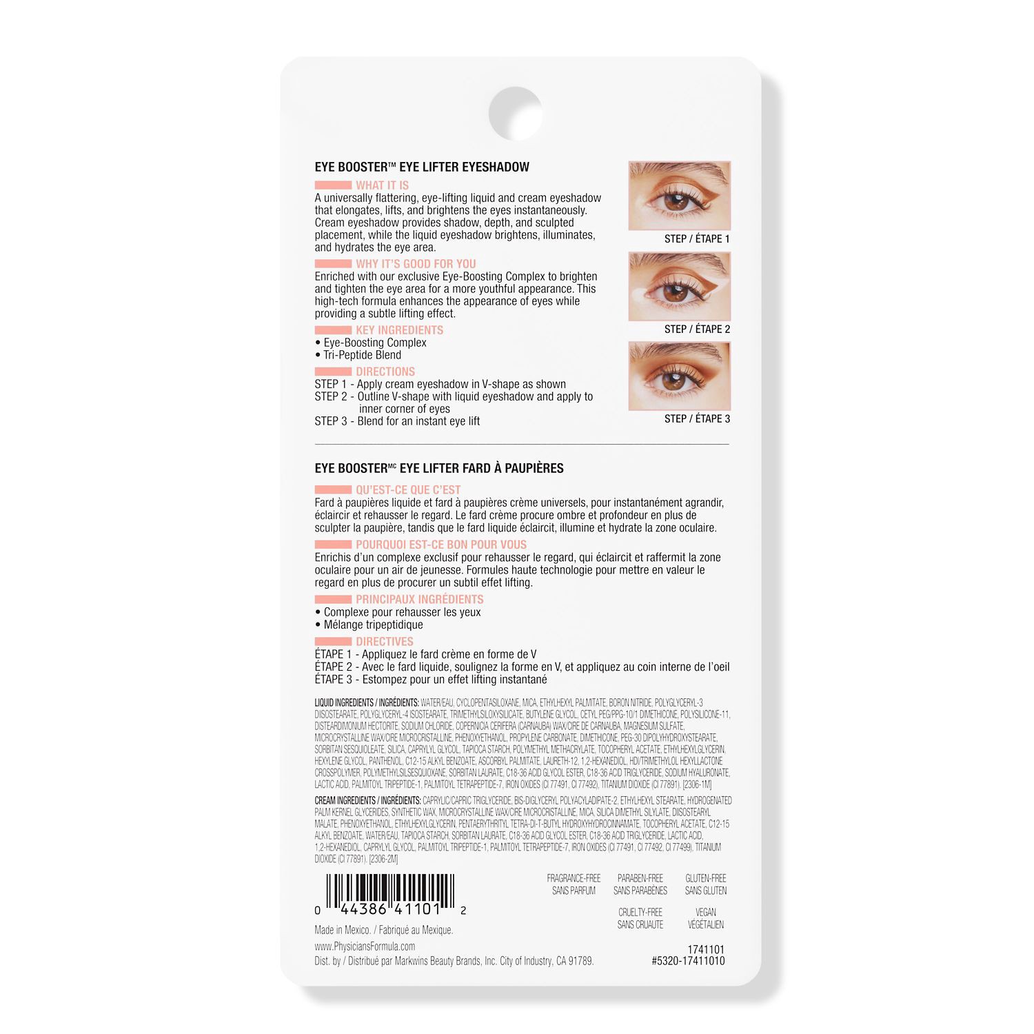 slide 2 of 10, PHYSICIANS FORMULA Pf Eye Lifter Clea, 1 ct