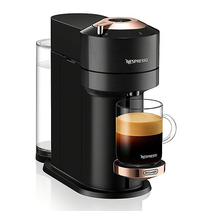 slide 2 of 8, Nespresso by De'Longhi Vertuo Next Premium Espresso Maker with Aeroccino - Black, 1 ct