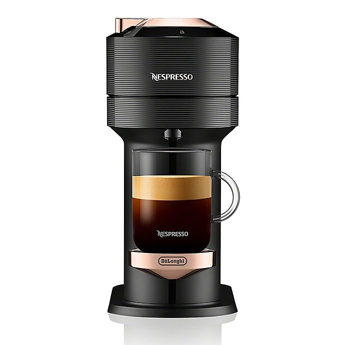 slide 4 of 8, Nespresso by De'Longhi Vertuo Next Premium Espresso Maker with Aeroccino - Black, 1 ct