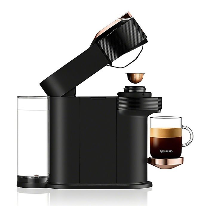 slide 5 of 8, Nespresso by De'Longhi Vertuo Next Premium Espresso Maker with Aeroccino - Black, 1 ct