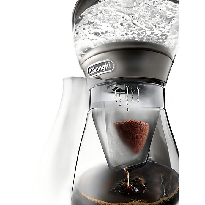 slide 2 of 6, De'Longhi 3-in-1 Specialty Brewer Coffee Maker - Silver, 1 ct