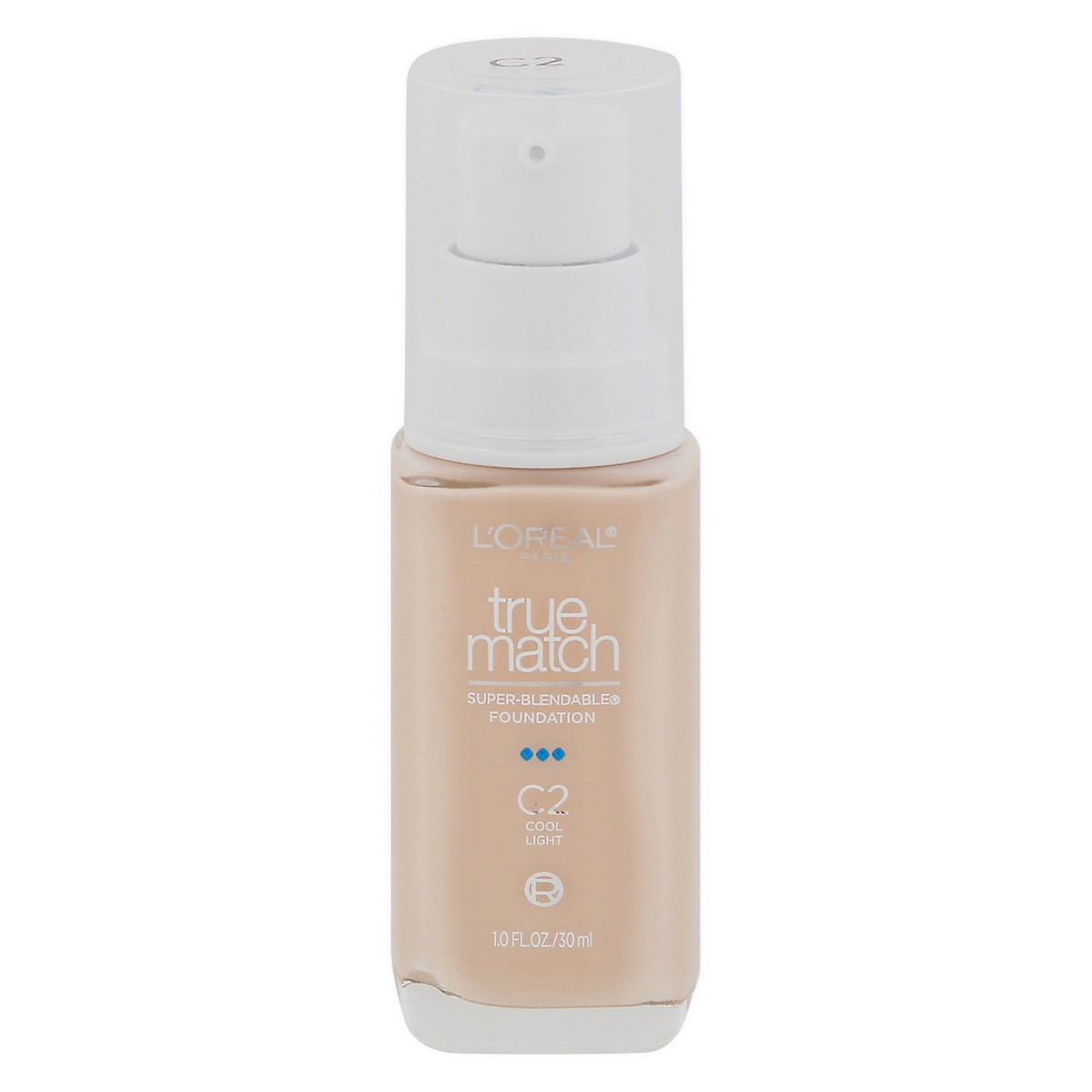 slide 1 of 1, L'Oréal True Match Cool Light C2 Super-Blendable Foundation 1.0 fl oz, 1 fl oz