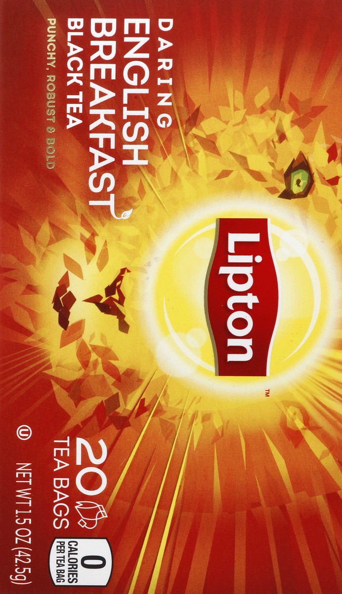 slide 4 of 5, Lipton Black Tea Bags Daring English Breakfast- 20 ct, 20 ct