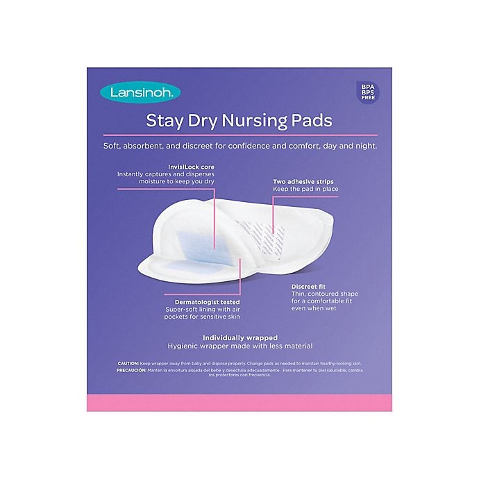 slide 3 of 3, Lansinoh Disposable Nursing Pads, 200 ct
