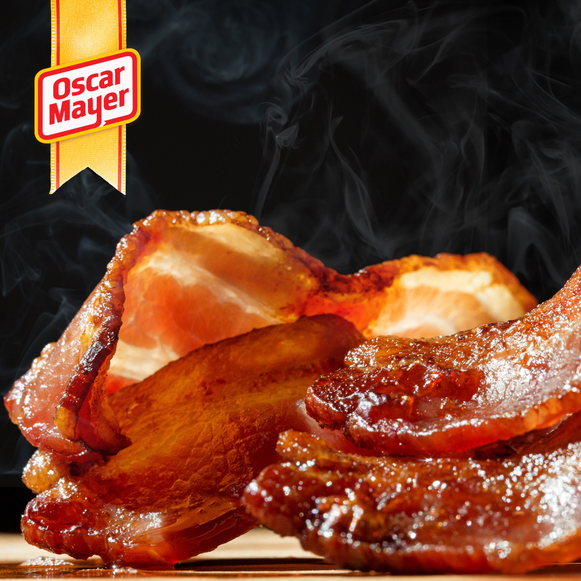 slide 2 of 7, Oscar Mayer Naturally Hardwood Smoked Thick Cut Bacon Mega Pack Pack, 15-17 Slices, 22 oz
