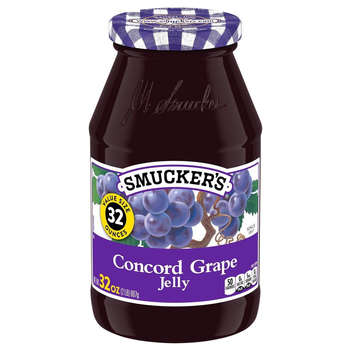 slide 1 of 13, Smucker's Concord Grape Jelly, 32 Ounces, 32 oz