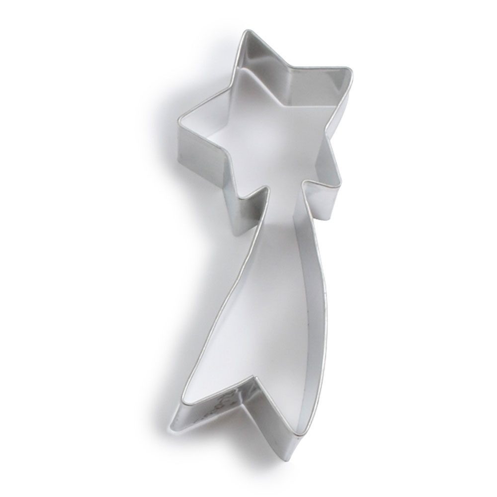 slide 1 of 1, Ann Clark Falling Star Cookie Cutter, 4 in