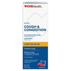 slide 1 of 1, CVS Health Tussin Dm Cough & Chest Congestion Liquid, 8 Oz, 8 oz