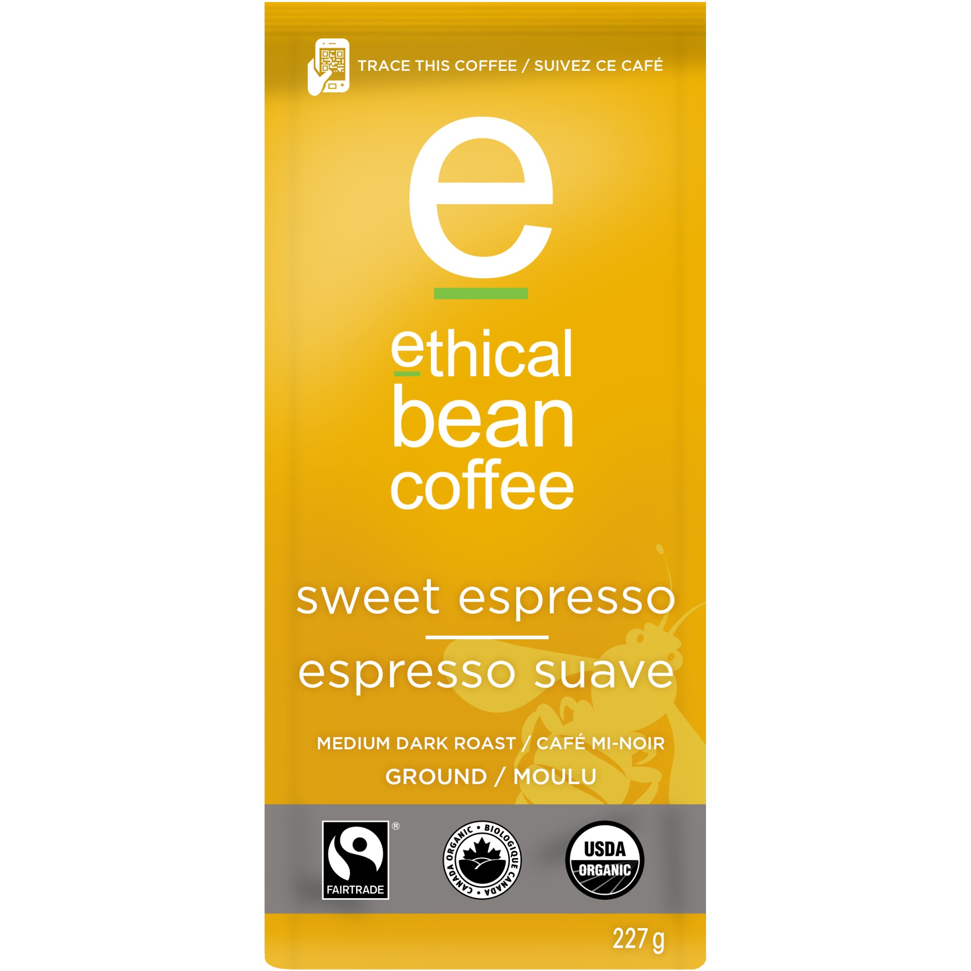 slide 1 of 1, Ethical Bean Coffee Coffee 227 g, 227 g