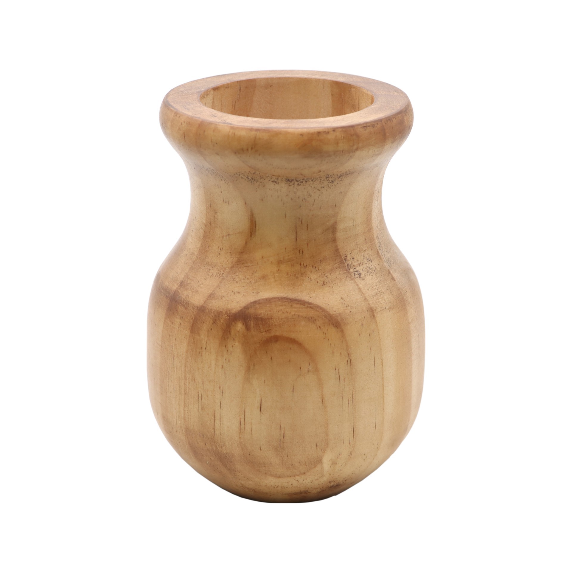 slide 2 of 2, 6" Wood Vase By Ashland, 6 in