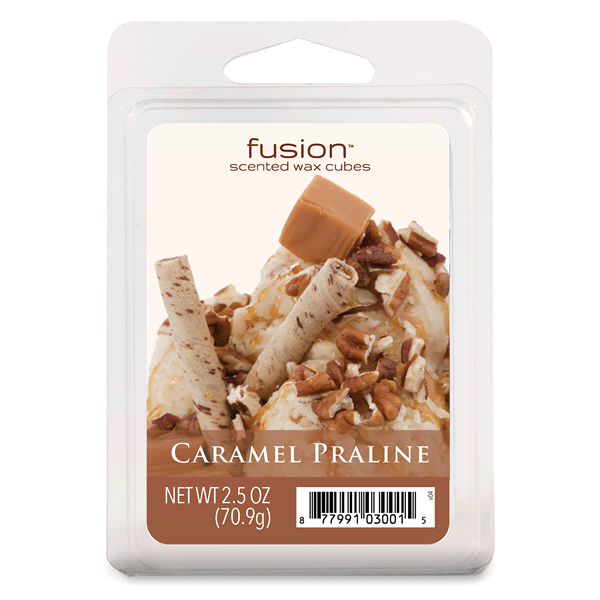 slide 1 of 1, ScentSationals Fusion Caramel Praline Scented Wax Cubes, 2.5 oz