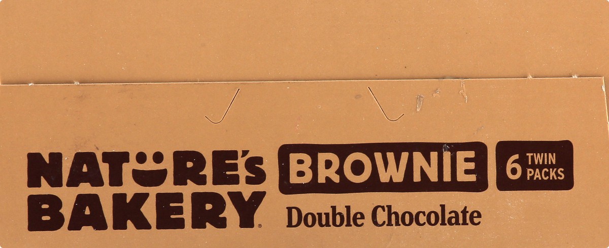 slide 11 of 13, Nature's Bakery 6 Twin Packs Double Chocolate Brownie 6 ea, 6 ct; 2 oz