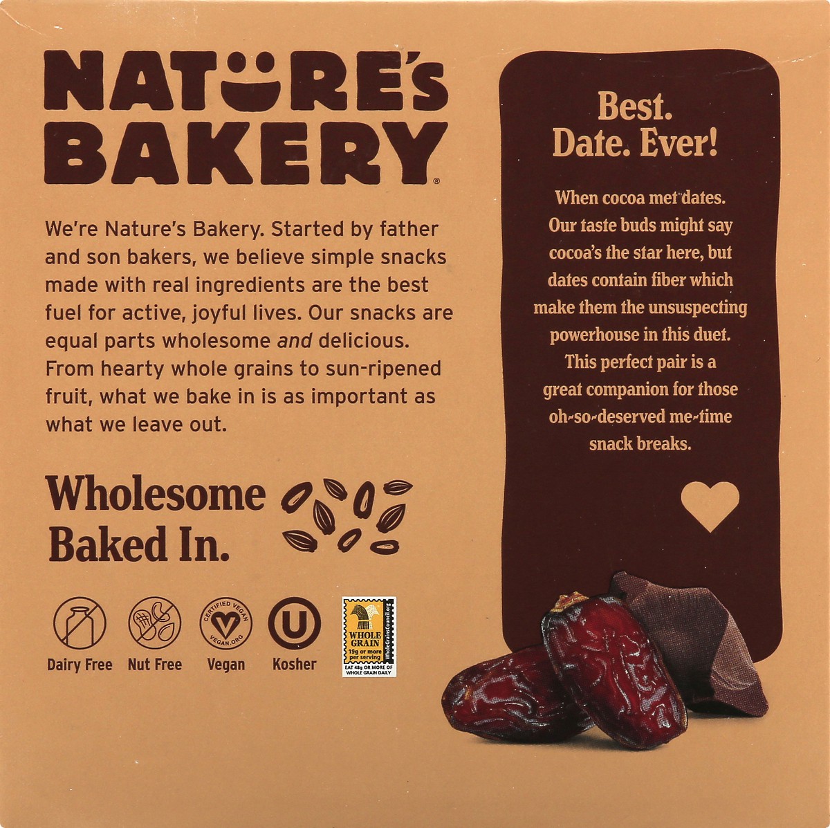 slide 8 of 13, Nature's Bakery 6 Twin Packs Double Chocolate Brownie 6 ea, 6 ct; 2 oz