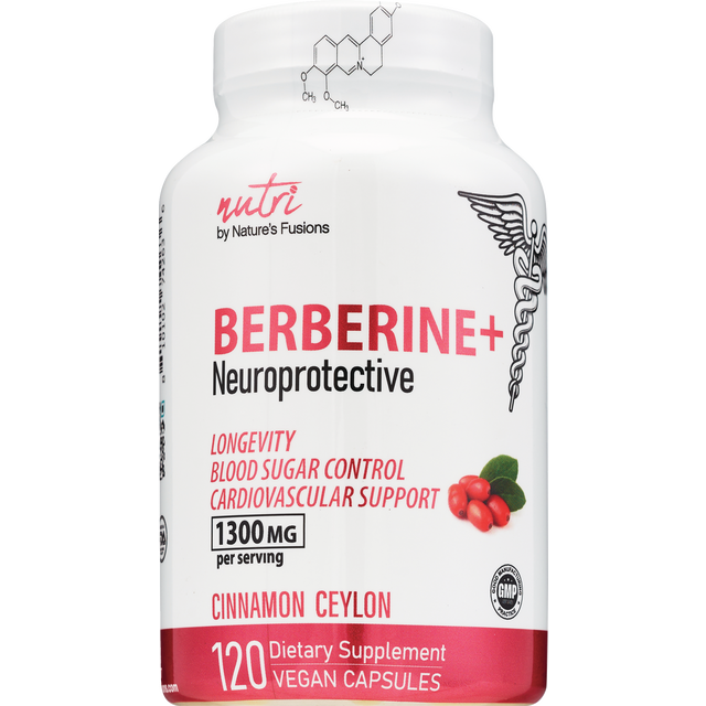 slide 1 of 1, Nutri Berberine+ 1500Mg Caps, 120 ct