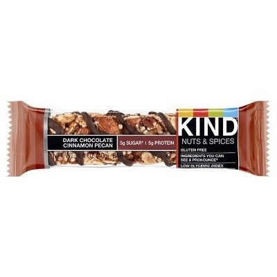 slide 1 of 1, KIND Dark Chocolate Cinnamon Pecan Energy Bar, 1.4 oz