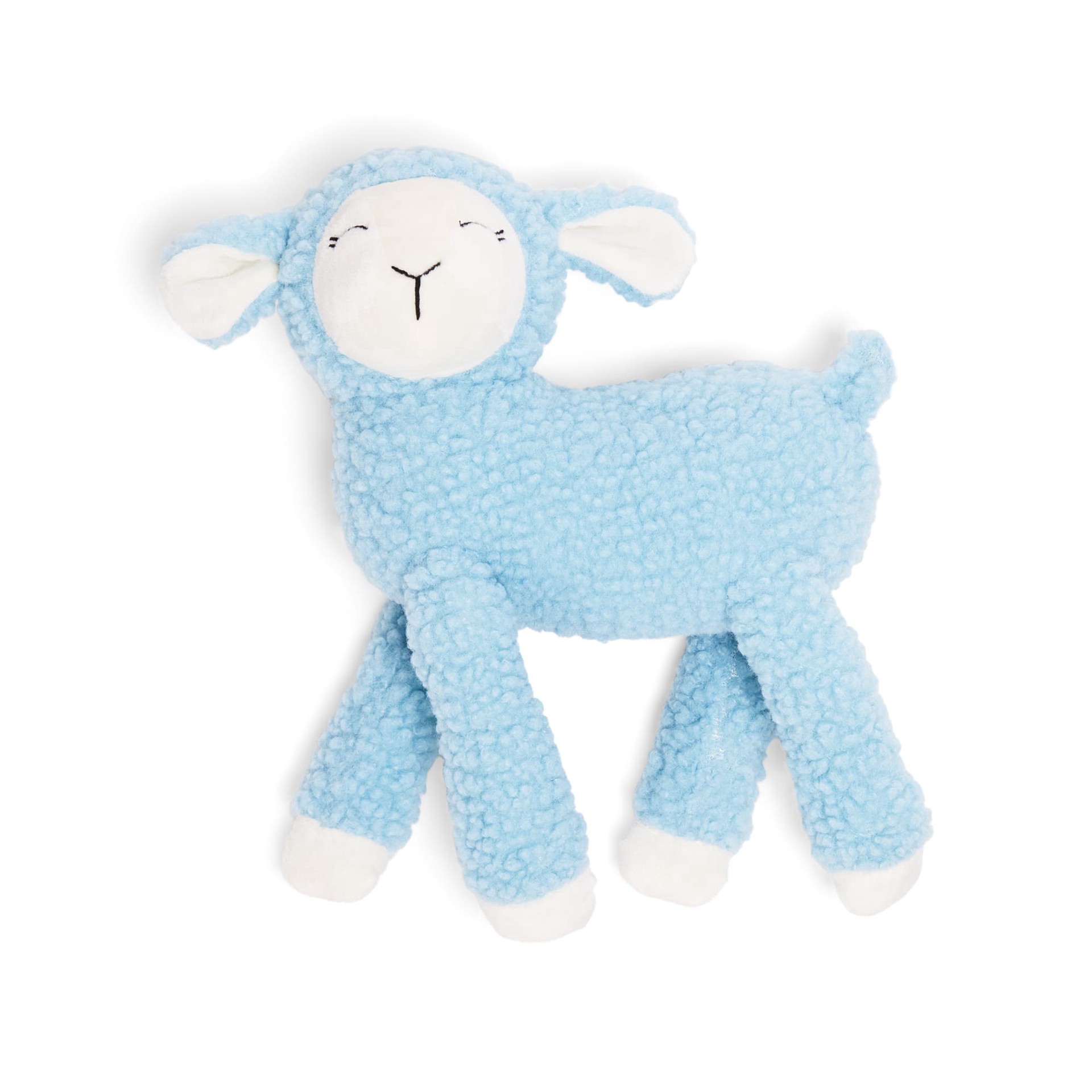 slide 1 of 1, YOULY Lamb Plush Dog Toy, MED