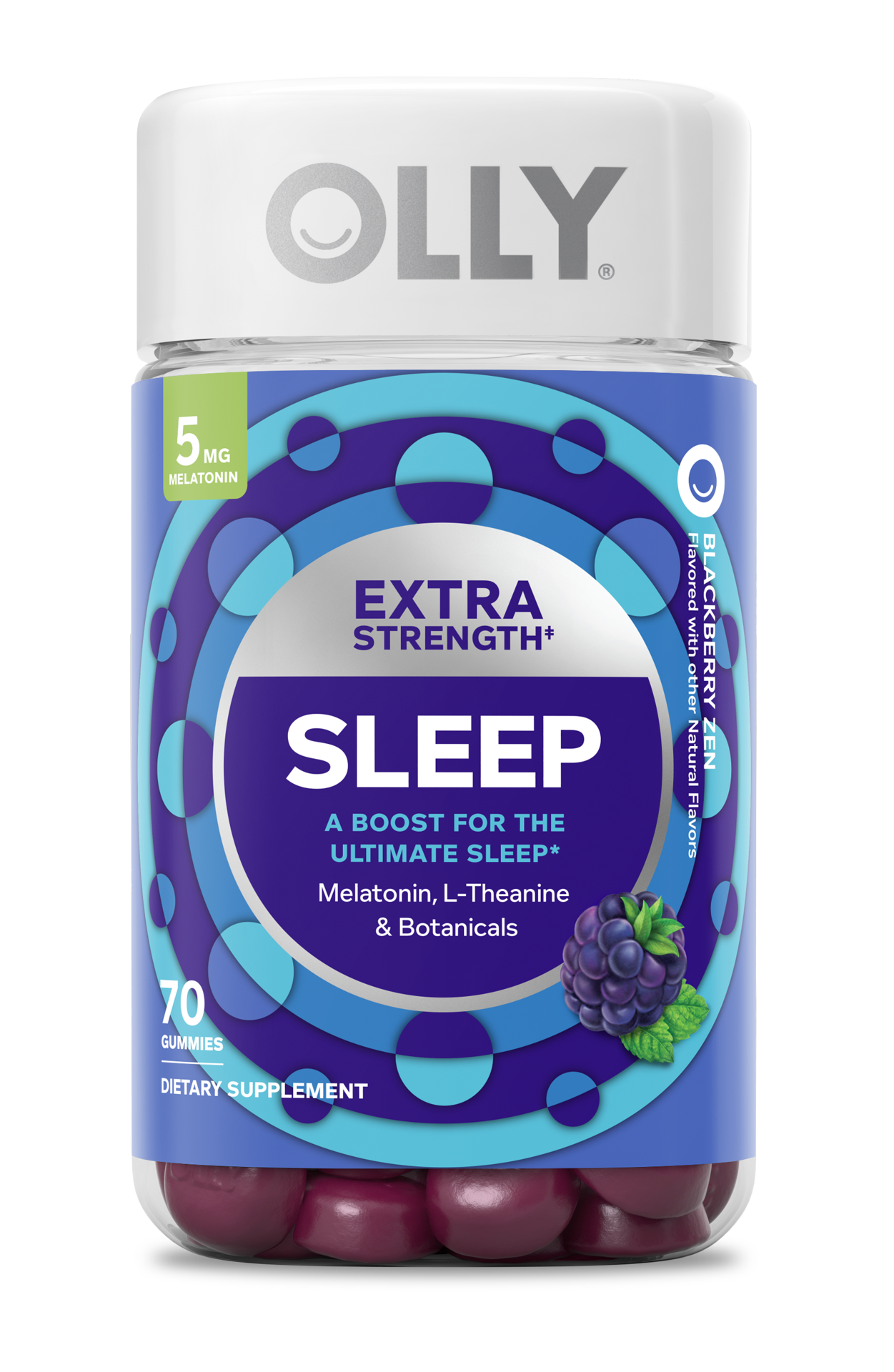 slide 1 of 5, Olly Extra Strength Sleep - 70ct, 70 ct