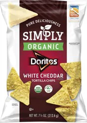 Doritos Tortilla Chips , White Cheddar