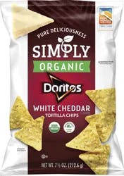 Doritos Tortilla Chips , White Cheddar
