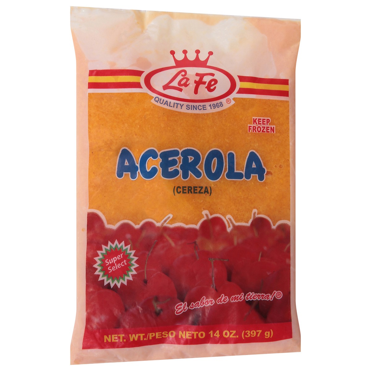 slide 3 of 14, La Fe Acerola 14 oz, 14 oz