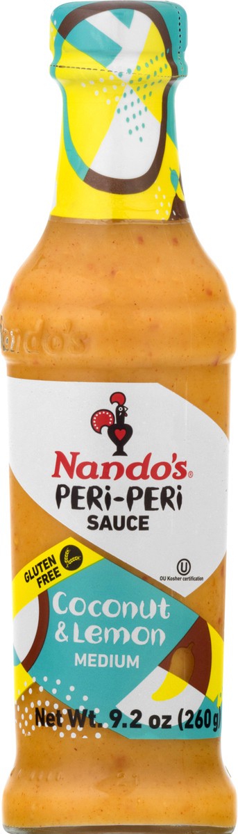 slide 1 of 13, Nando's Peri-Peri Coconut & Lemon Medium Sauce 9.2 oz, 9.2 oz