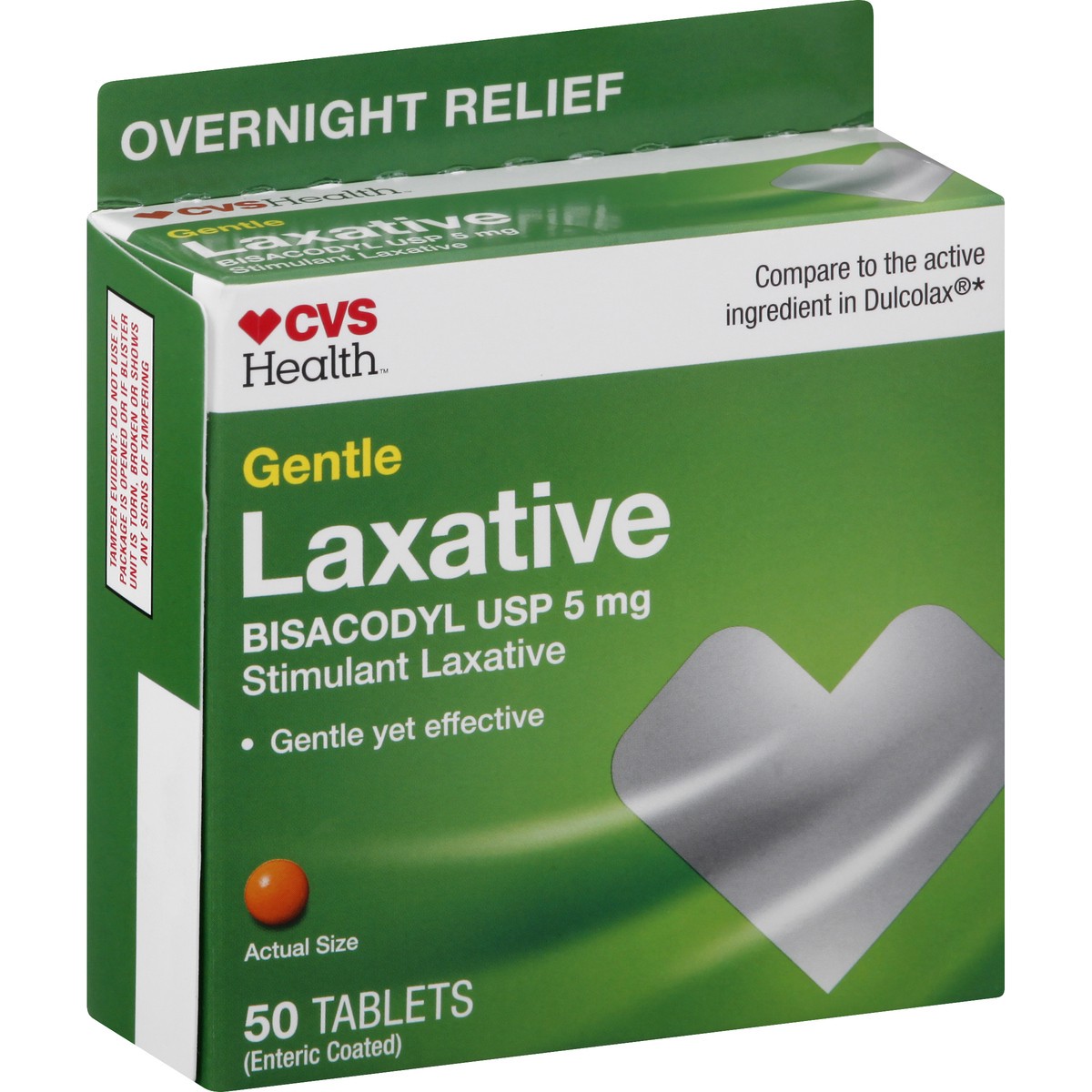 slide 4 of 11, CVS Health Gentle Laxativetablets, 50 Ct, 1 ct