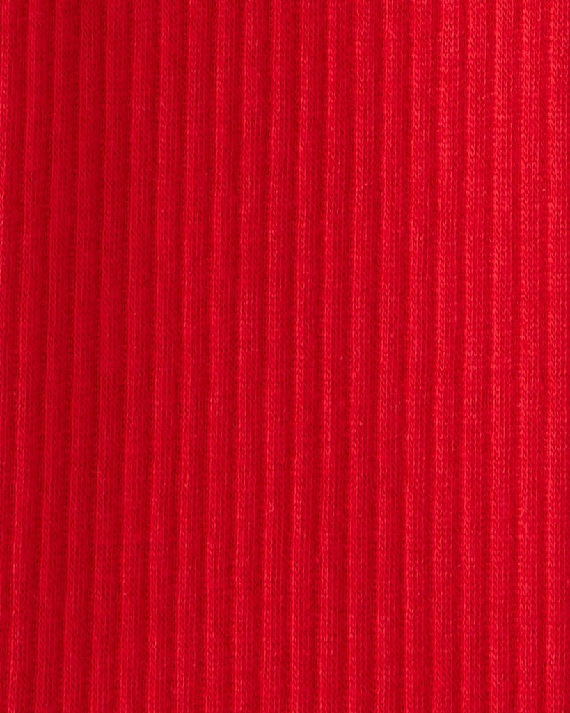 slide 2 of 3, Carter's Carters Toddler Girl Pull-On Stretch Rib Leggings - Red Red 4T, 1 ct