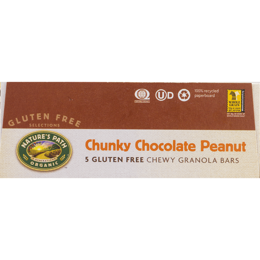 slide 16 of 18, Nature's Path Organic Chunky Choco Peanut Breakfast Bars 5 ea, 5 ct