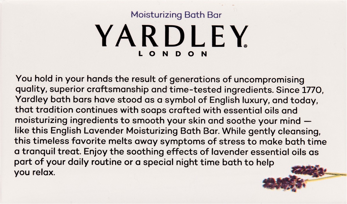 slide 2 of 11, Yardley English Lavender Naturally Moisturizing Bath Bar Soap, 2 ct