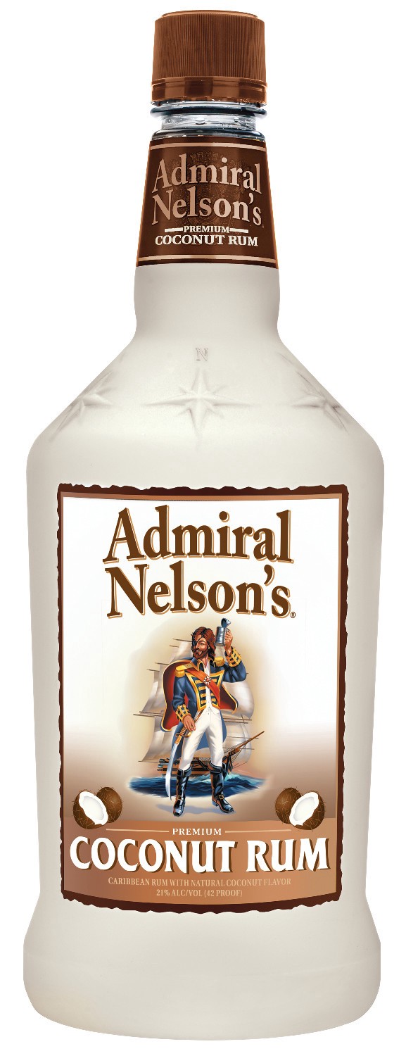 slide 1 of 3, Admiral Nelson's Coconut, 1750 ml, 1750 mL