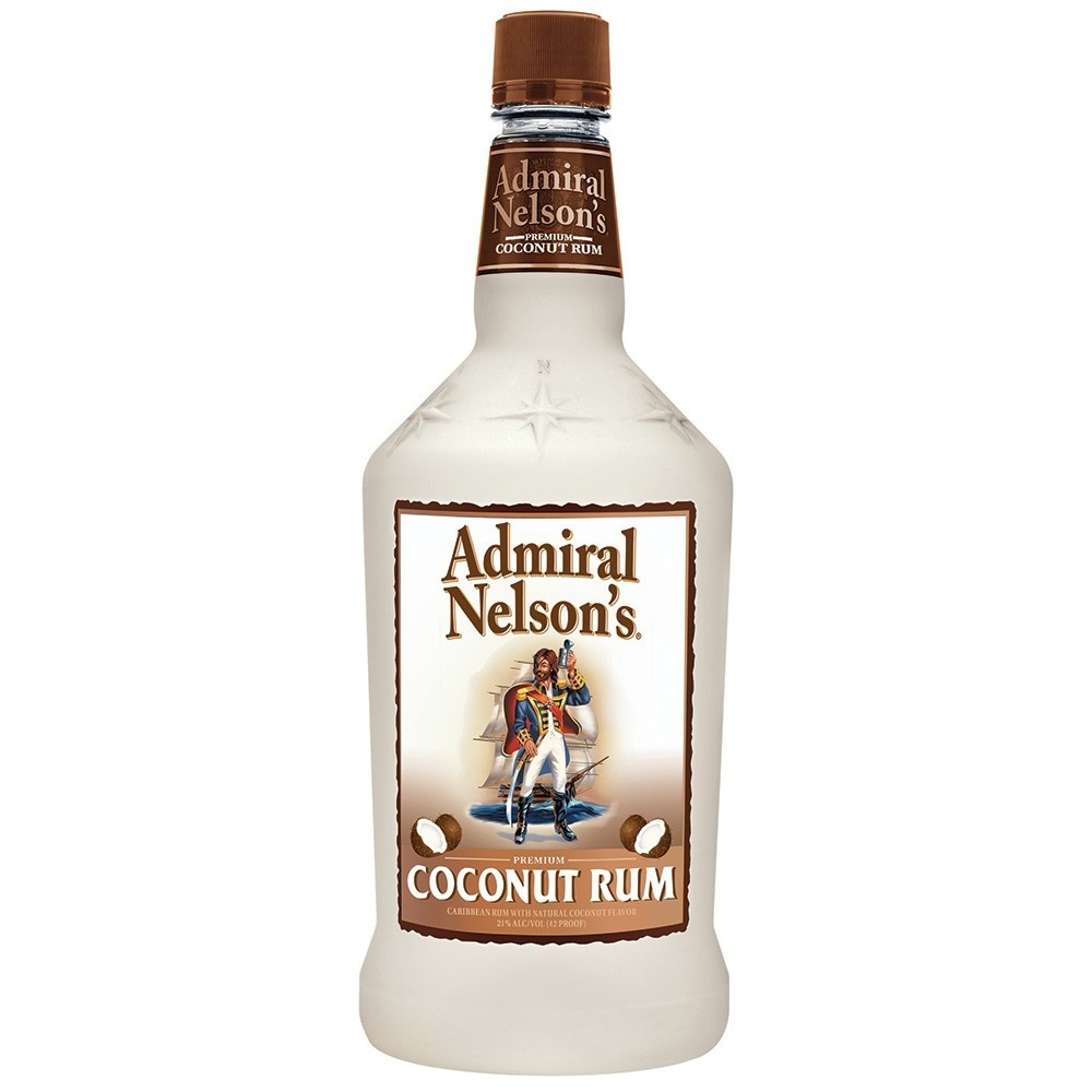 slide 1 of 1, Admiral Nelson's Coconut Caribbean Rum, 1.75 liter