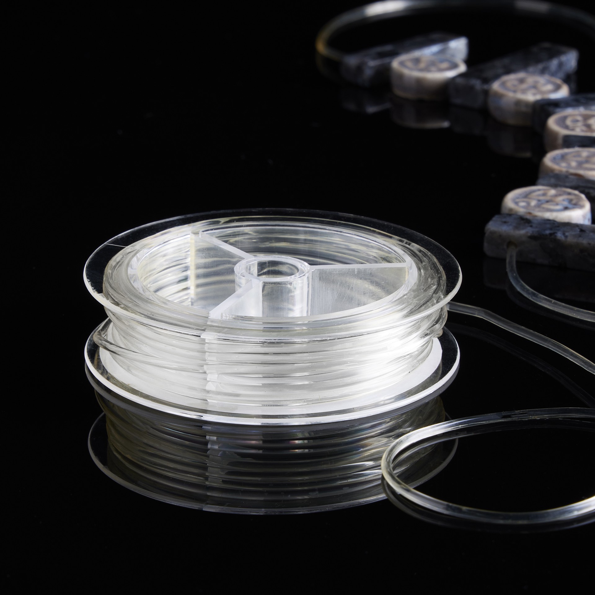 slide 2 of 3, Stretch Magic Bead & Jewelry Cord, 1.8mm, 1.8mm